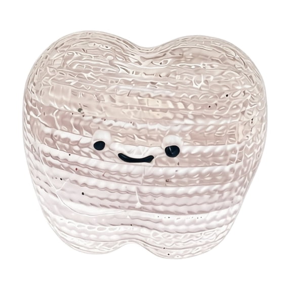 Tooth Stress Toy 1-Pack – Soft Sensory Squishy for Anxiety Relief Desk Fidget Gift,B