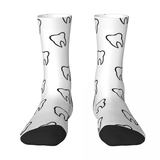 Tooth Teeth Dentist Dentistry Socks funny sock Children's Men Socks