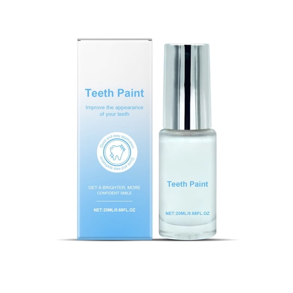 Tooth Whitening Coating, 20ml Advanced Formula for Instant Stain Removal and Breath Freshening, Fast-Acting Teeth Whitener for a Dazzling White Smile, Non-Irritating & Easy to Apply-1 Pack