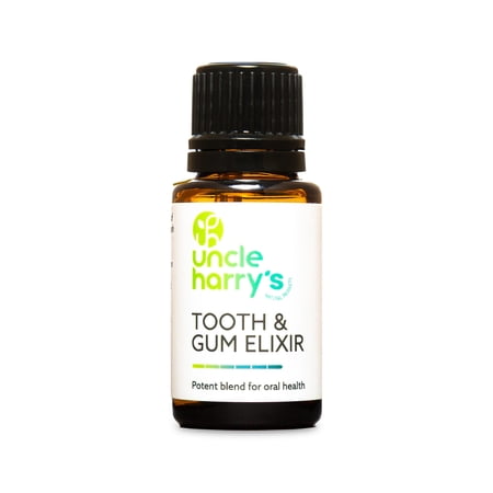 Tooth and Gum Elixir by Uncle Harry's Natural Products (0.5oz Elixir)