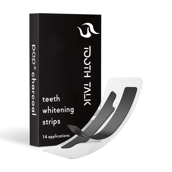 ToothTalk 14 Pcs Teeth Whitening Strips,Sensitivity Free Teeth Strips,None Flavor