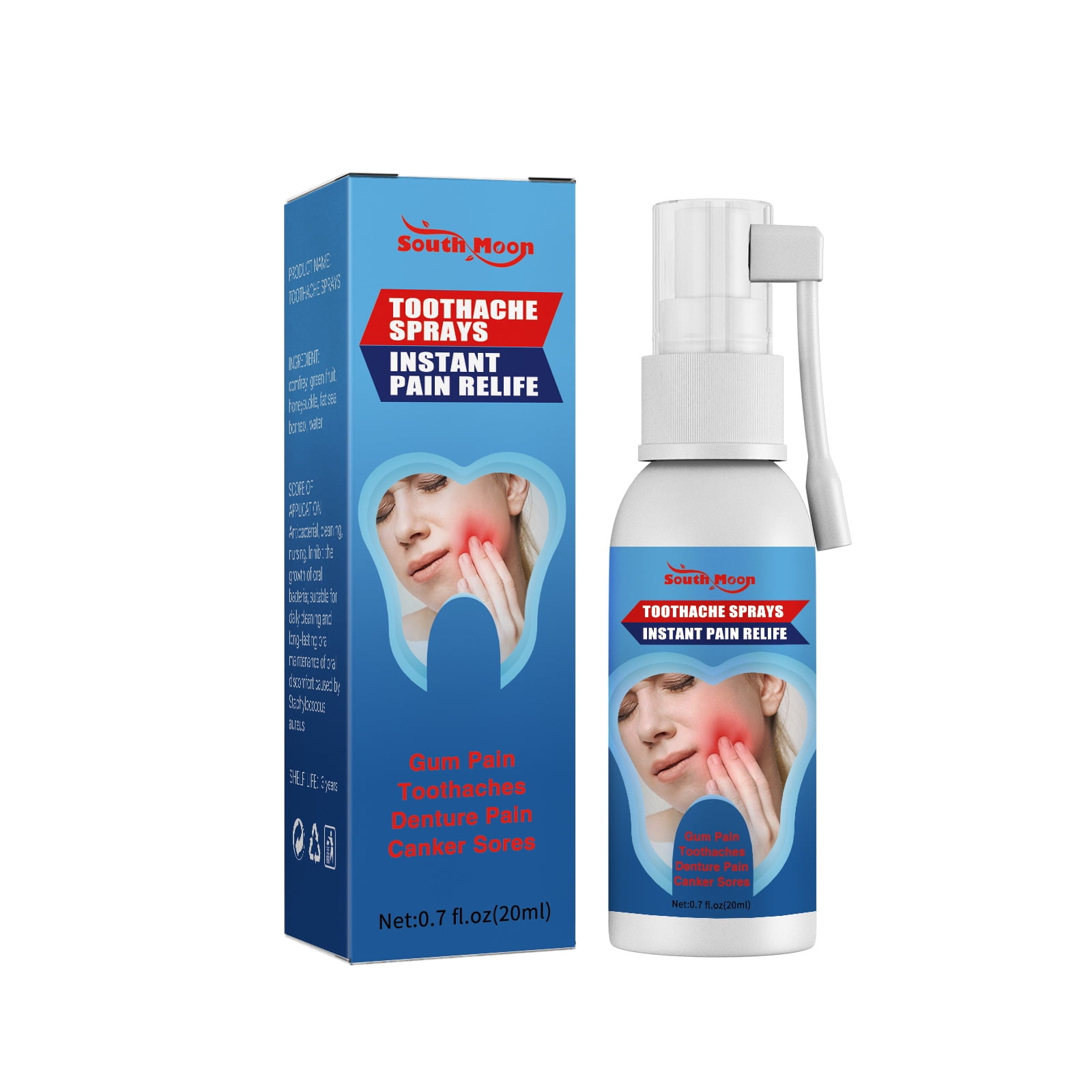 Toothache Ning spray Toothache Ning toothache gum swelling pain water