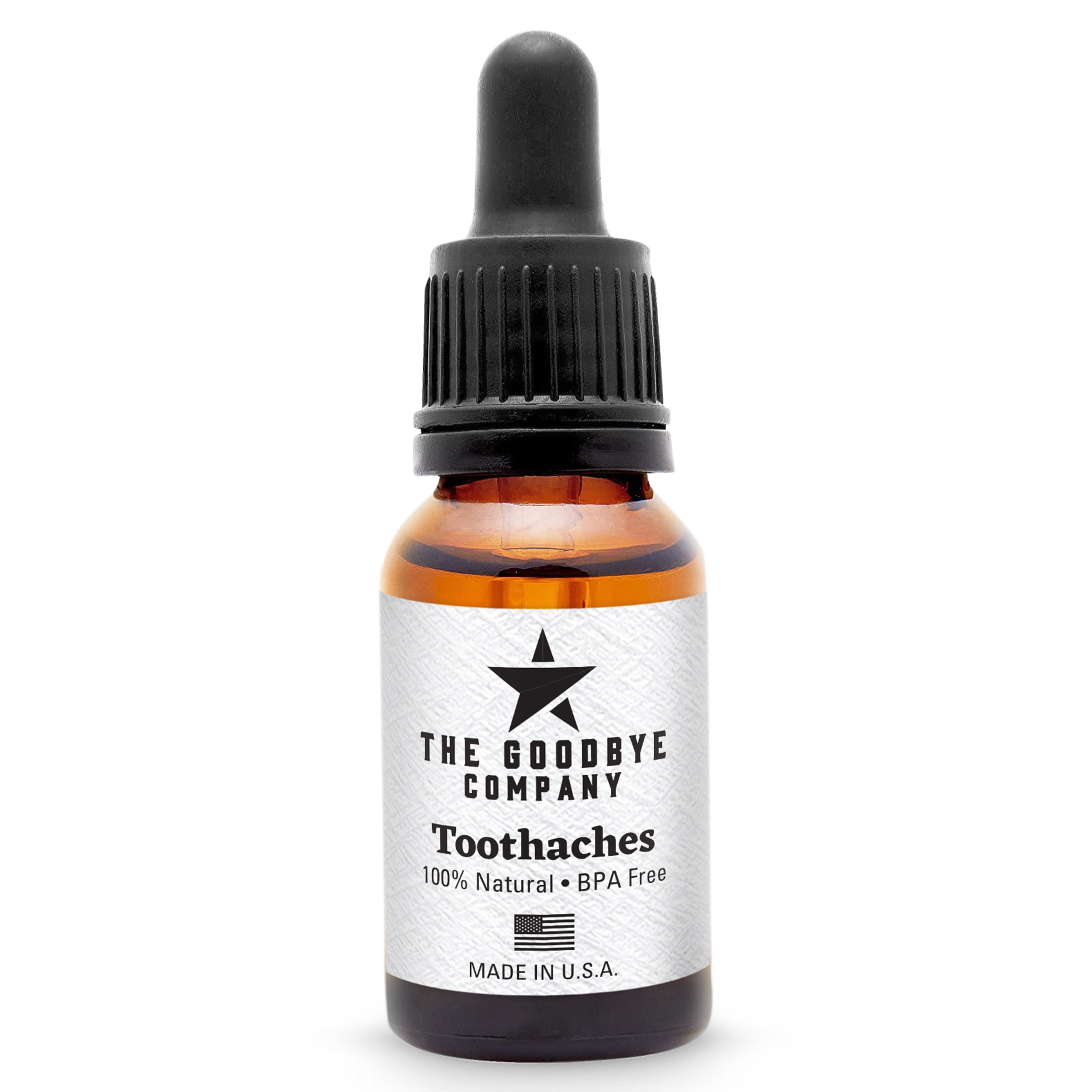 Toothaches Pain Relief Treatment Clove Bud Oil, Peppermint Oil