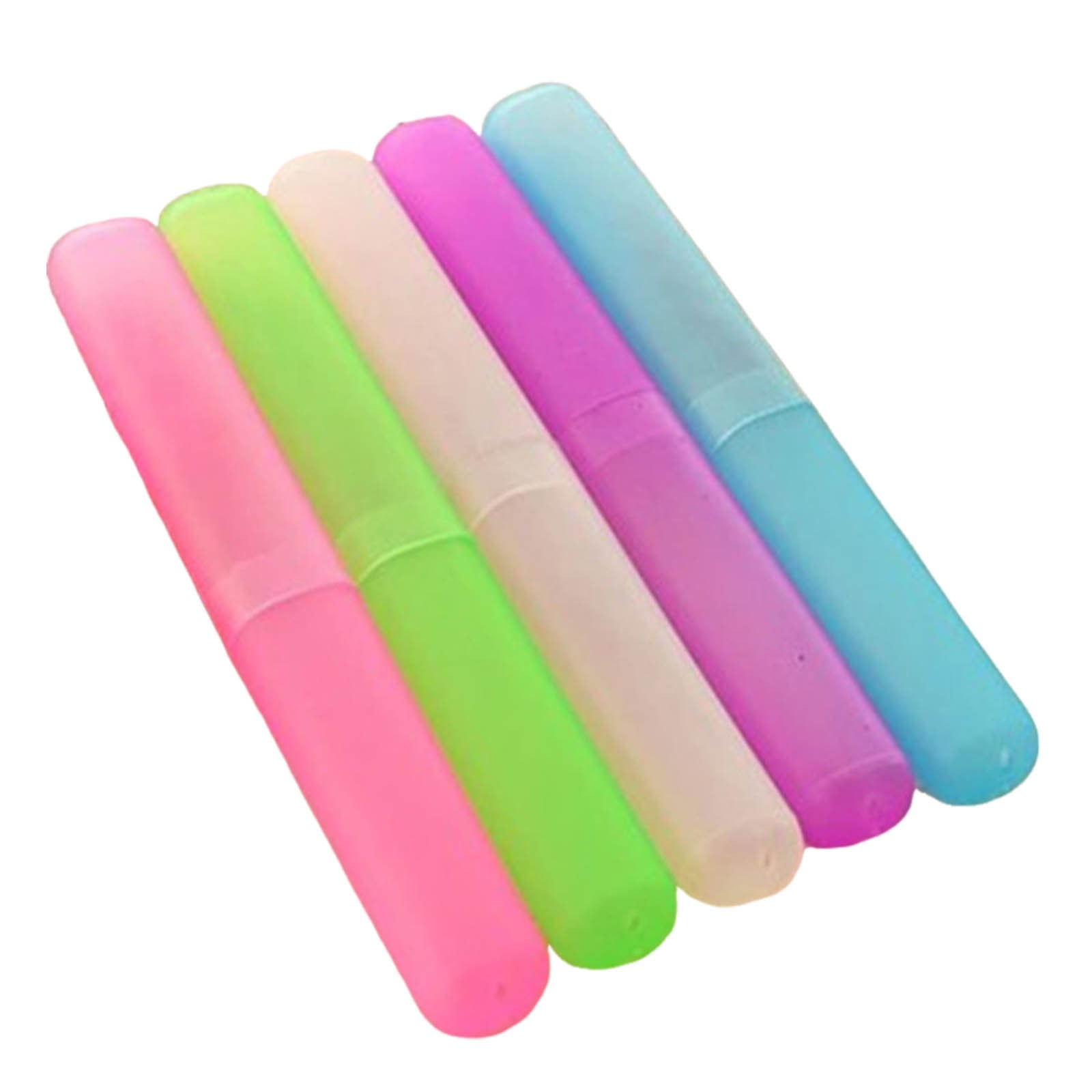 Toothbrush Caps 6 Toothbrushes Hard Firm Pack Natural Toothbrushes