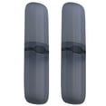 thumbnail image 1 of Toothbrush Case 2 Packs, Toothbrush Holder Travel, 20*5.5cm Portable Toothbrush Case for Traveling-Transparent black, 1 of 5