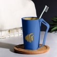 thumbnail image 1 of Toothbrush Cup with Handle, Durable Plastic Bathroom Rinsing Cup for Mouthwash and Travel, Multi-Use Shower Water Cup with Easy Grip, Compact Design for Home Oral Care, 1 of 6