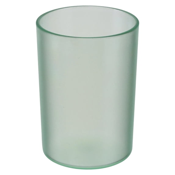 Toothbrush Cup Plastic Bathroom Cups 1 Pack Simple Drinking Cup Bathroom Tumbler Toothbrush Cup Rinse Cup for Home, Office, Work by Kitecy