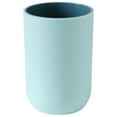 thumbnail image 1 of Toothbrush Cup for Bathroom Organization, Double Layer Minimalist Mouthwash Mug Designed for Couples and Daily Dental Care Hygiene in Matte Finish, 1 of 4