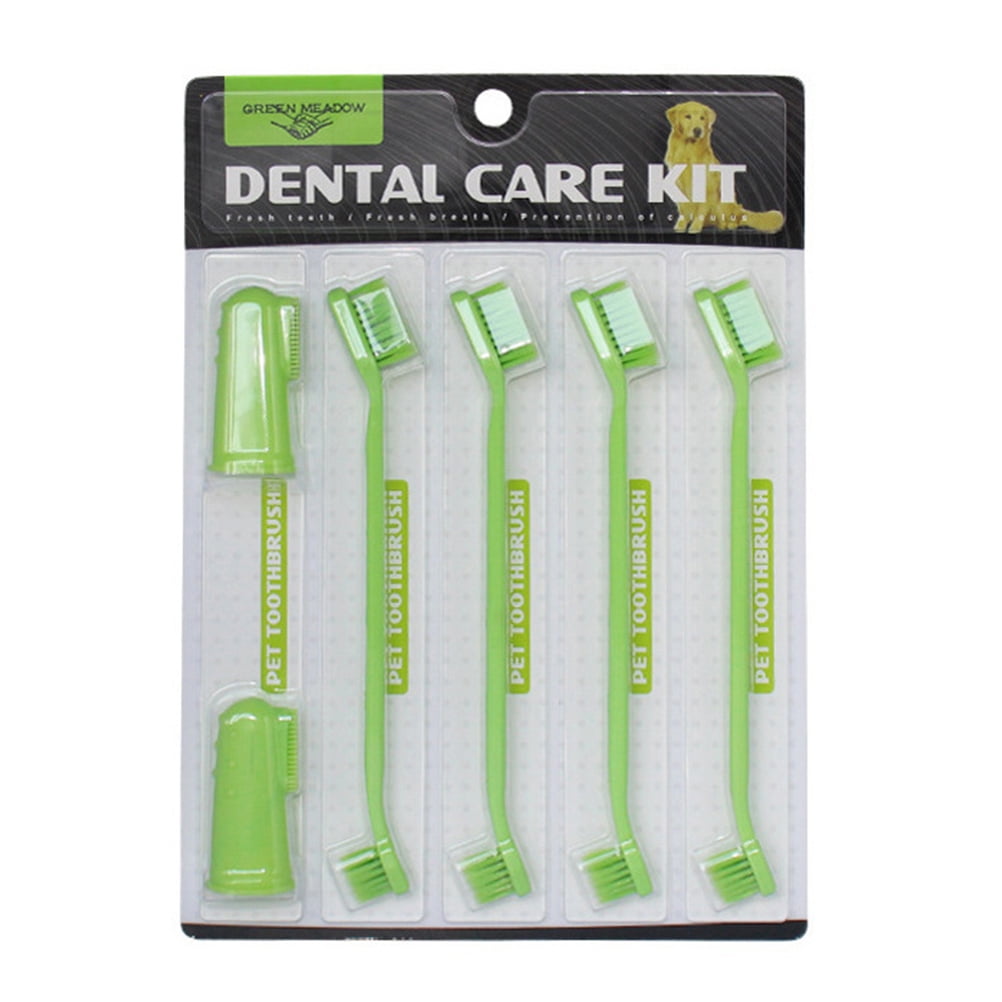 Toothbrush Dogfor Mouthsmall Kaninecare Cat Head Double Oral Chihuahua