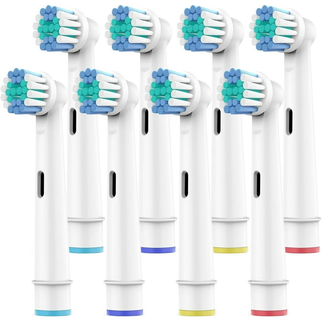 Toothbrush Heads for Oral B, 8 Pack Professional Electric Toothbrush Replacement Heads Medium