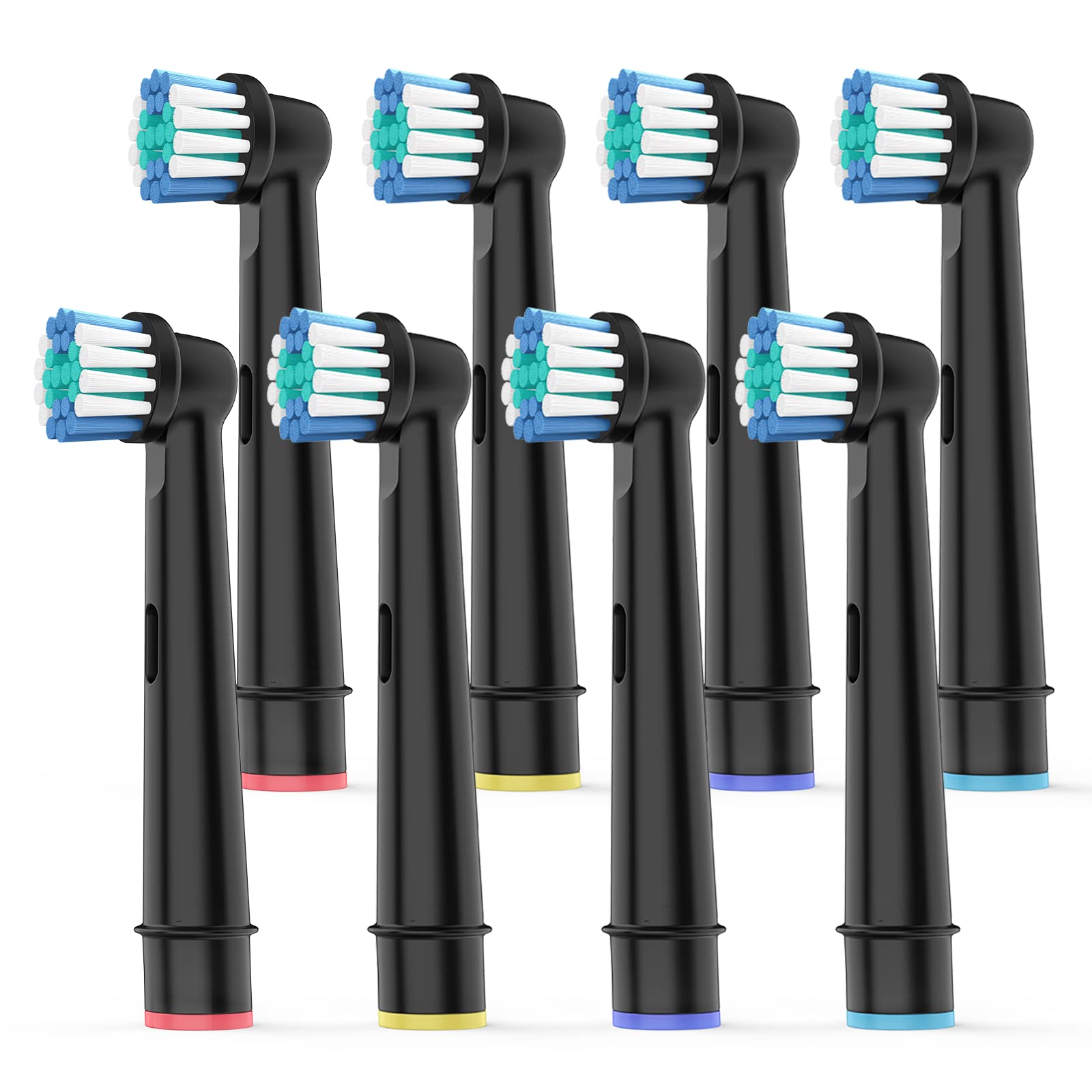 Oral B Replacement Brush Heads, 4 Pack - Compatible With Braun Electric Toothbrushes, Medium Soft Bristles