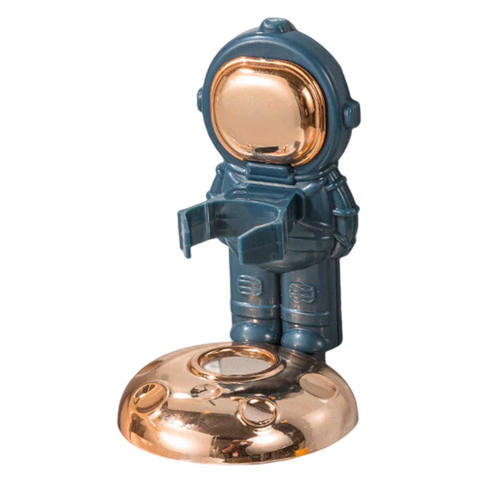 Toothbrush Holder with G Sensor Astronaut Design Bottom Hole Easy to