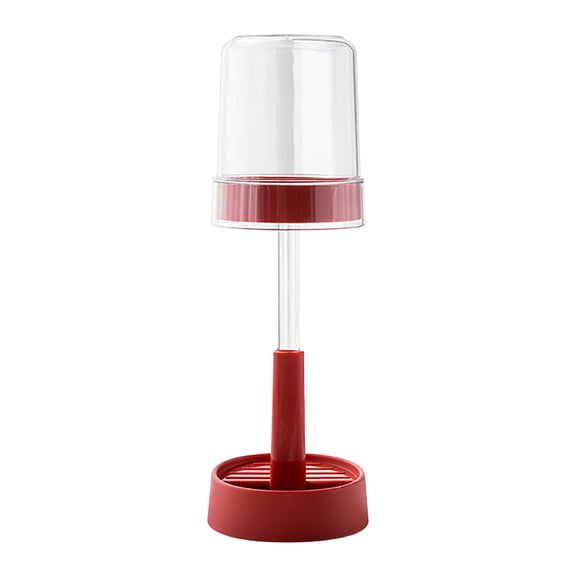 Toothbrush Holder Plastic Toothpaste and Toothbrush Holder Center with Cup/Cover - - Holds Paste, Floss, Accessories