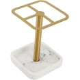 thumbnail image 1 of ABPETE Toothbrush Holder Stainless Steel Bathroom Toothbrush Storage Organizer Toothpaste Holder Stand Rack for Bathroom Vanity, Countertops (Gold), 1 of 9