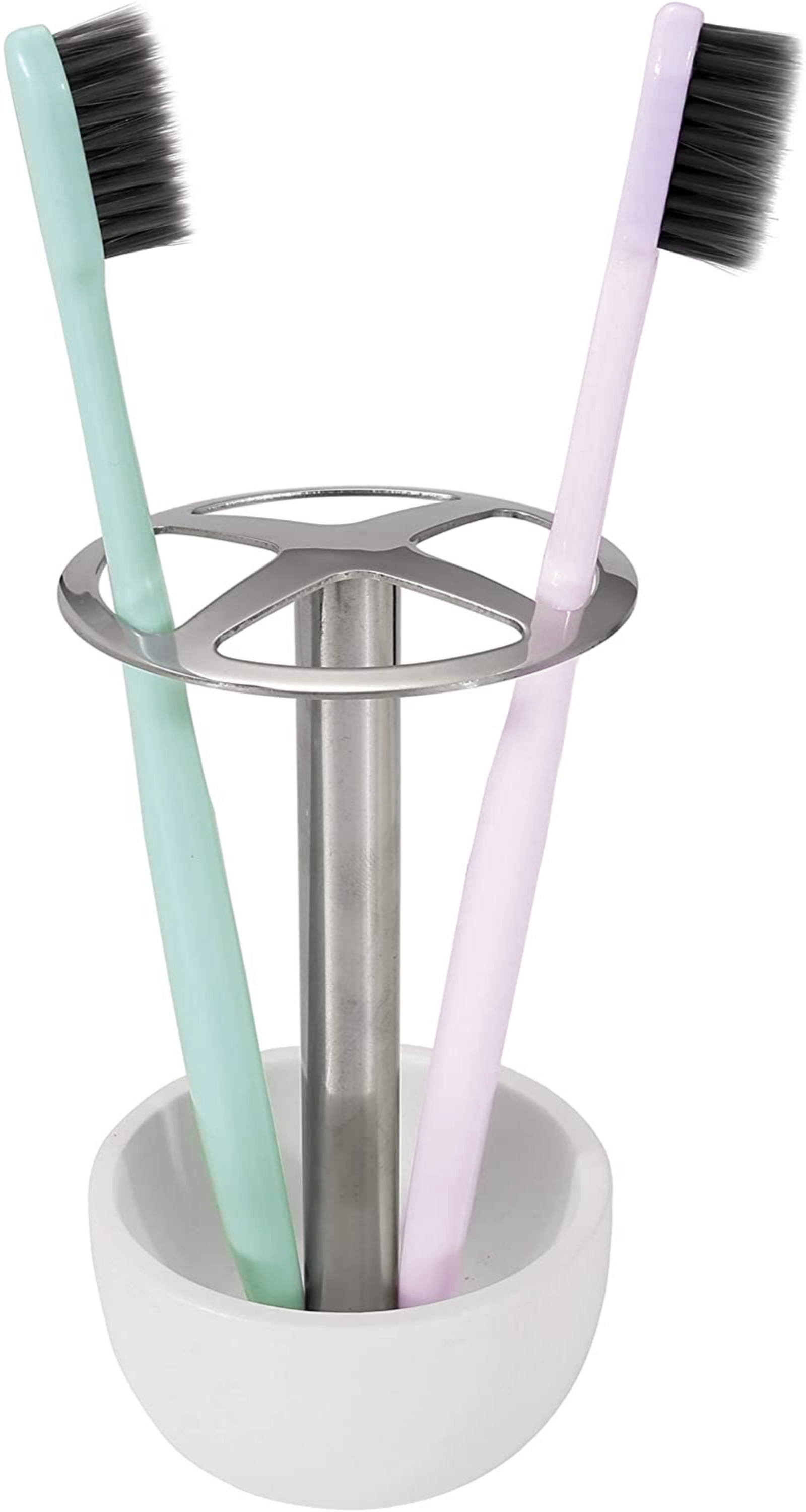 Toothbrush Holder Stand, Multi-Functional Toothbrush Holder for ...