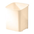 thumbnail image 1 of Toothbrush Holder,Toothbrush Holder for Shower Wall,No Drilling,Self-draining Shower Cup for Toothpaste, Toothbrush, Kitchen Tableware, Strong Suction Cup Holders for Bathroom(Beige 3.2IN), 1 of 4