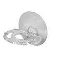 thumbnail image 1 of Toothbrush Holder Toothpaste Beard Shaver Storage Rack Bathroom Toothbrush Wall Hanger Hook, Trasnparent, 1 of 8