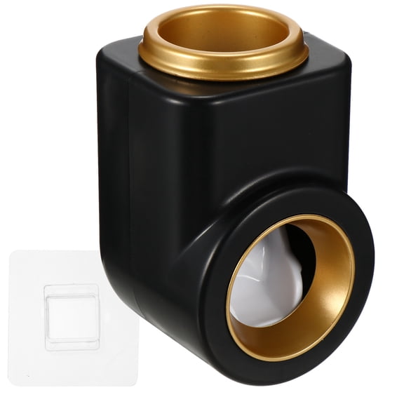 Storage Shelf Toothpaste Squeezer Organizer No-punching Dispenser Child