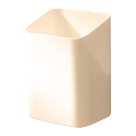 Toothbrush Holder Wall Mounted, No Drilling Bathroom Organizer with Draining Holes, Shower Toothbrush And Toothpaste Holder Beige3