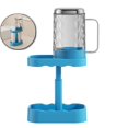 thumbnail image 1 of Toothbrush Holder with Cover Cup - Countertop Organizer Stand for Electric & Manual Toothbrushes, Keeps Bathroom Vanity Tidy, 1 of 5