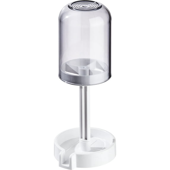 Toothbrush Holder with Cup, Adjustable Rack for Regular and Electric Toothbrushes, 22x9.8x8.8cm Household Bathroom Organizer