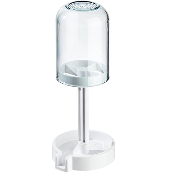 Toothbrush Holder with Cup, Adjustable Rack for Regular and Electric Toothbrushes, 22x9.8x8.8cm Household Bathroom Organizer