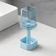thumbnail image 1 of Toothbrush Holders for Bathrooms, 3 Slots Bamboo Toothbrush Holder With Lid, Toothbrush Holder And Toothpaste Holder For Bathroom Countertop Accessories Storage, Save Space, Reduce Pollution, 1 of 12