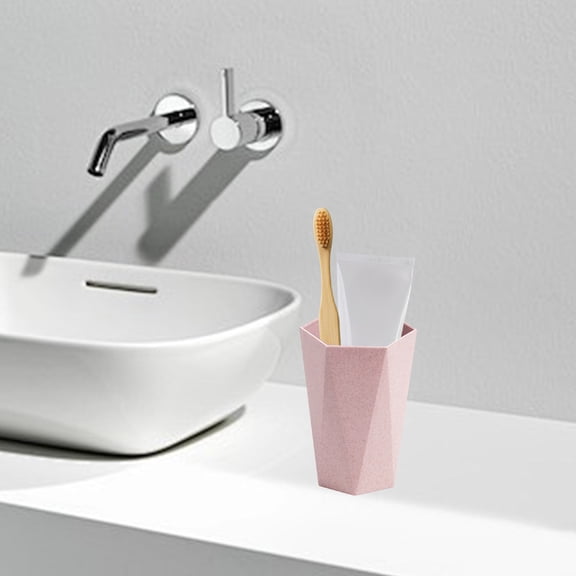 Toothbrush Holders Toothbrush & Mouthwash Cups Geometric Fashion Simple Toothbrush Cup