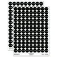 thumbnail image 1 of Toothbrush Icon 200+ Round Stickers - Black - Matte Finish - 0.50" Size, 1 of 3