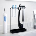 thumbnail image 1 of Toothbrush Rack Metal Stand,Punch-free Toothpaste Razor-Organizers Rack Stand Bathroom Accessories, 1 of 6