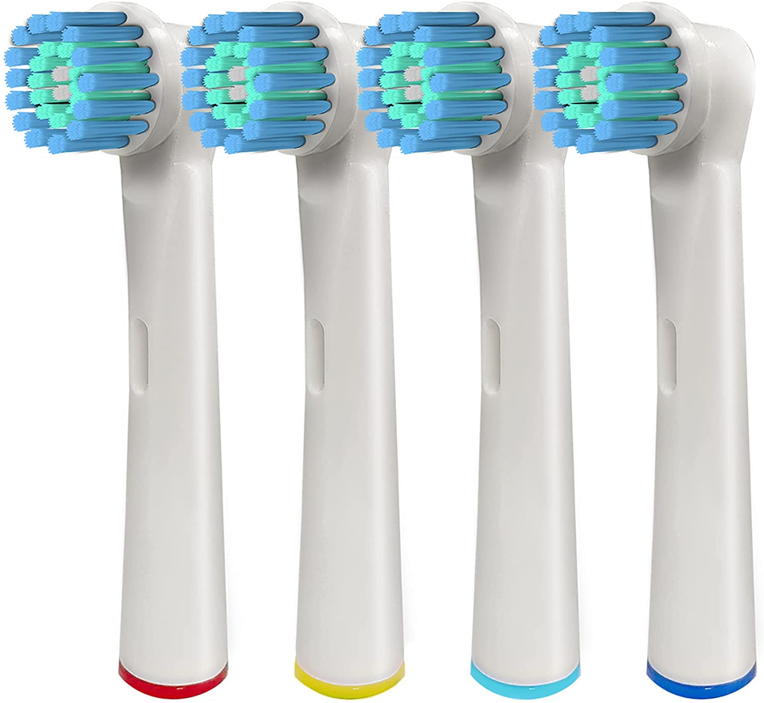 Oral B Braun Compatible Toothbrush Replacement Heads, 4 Pack, Soft ...
