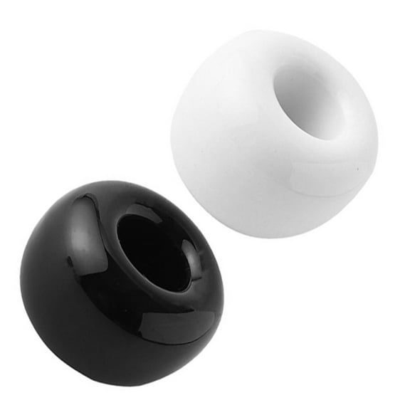 ifundom Ceramic Toothbrush Stand Artistic Desktop Storage Assorted Colors 2Pcs