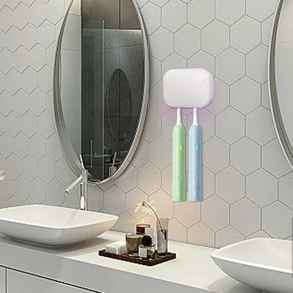 Toothbrush Toothbrush Rechargeable Portable Toothbrush with Cleaning Lightat Accommodates All Manual and Toothbrushes - Household Massage Comb, Tooth Care, Back to School, Wedding, Christmas,Season