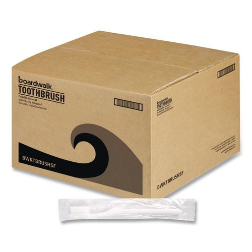 Toothbrush - White (144/Carton)