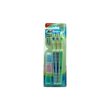, Toothbrush With Covers, Count 1 - Tooth Brush & Floss / Grab Varieties & Flavors