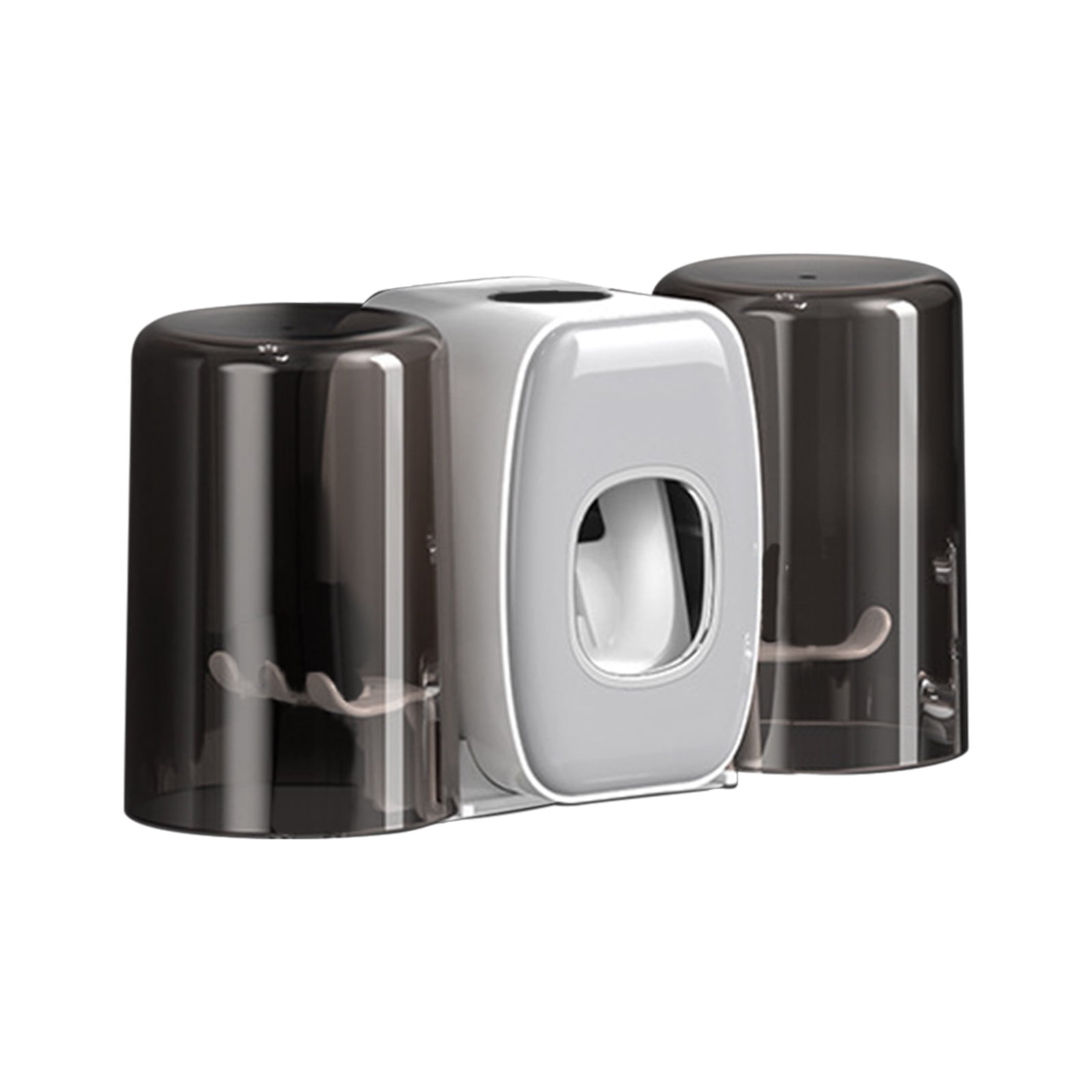 Toothbrush for Bathrooms Automatic Toothpaste Dispenser Space Saving