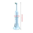 thumbnail image 1 of Toothbrushes,Mechanical Toothbrush,Convenient Rotary Electric Toothbrush All-round Cleaning Teeth Efficient Fully Automatic Charging Tooth Cleaning Artifact Blue, 1 of 5