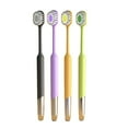 thumbnail image 1 of Adult Manual Toothbrushes with Soft Bristles- Ultra Gentle Cleaning with Wide Head for Sensitive Teeth & Braces Care,1 Pack, 1 of 5