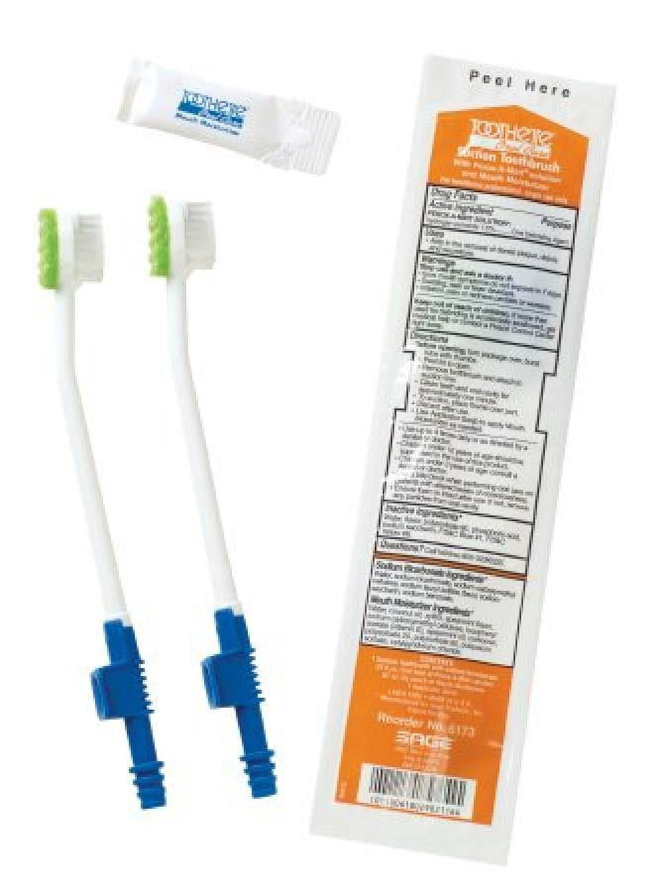 Toothette Suction Toothbrush Kit, Non-sterile, 100 Count