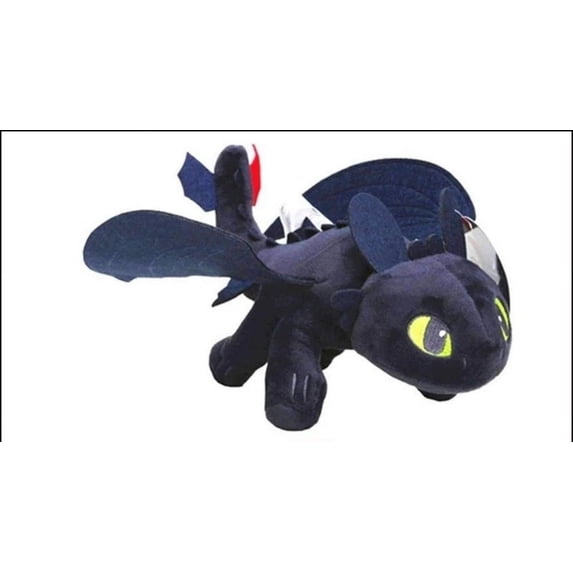 Toothless Cartoon Character 7 inch Long Plush Figure