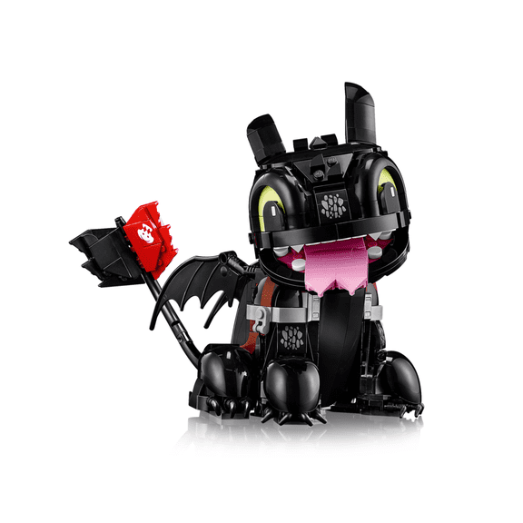 Toothless Dragon Building Set 784 Pieces Posable Night Fury Model How to Train Your Dragon Display Decor