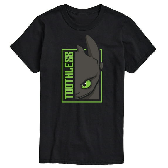 How to Train Your Dragon - Toothless - Men's Short Sleeve Graphic T-Shirt