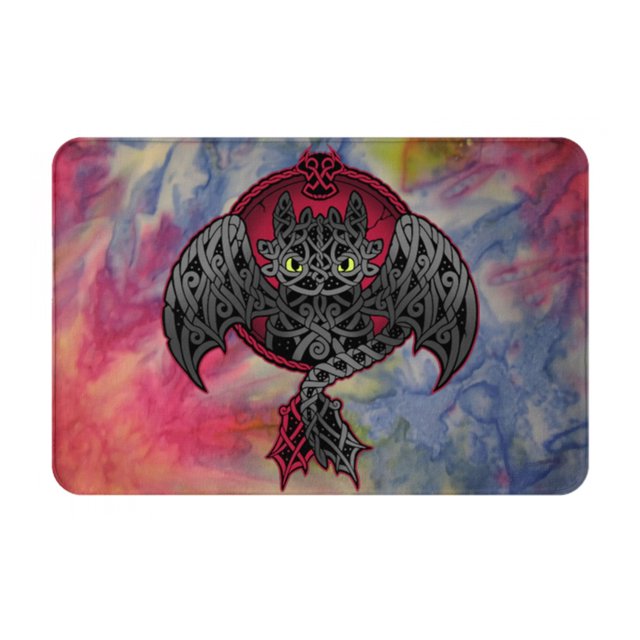 Toothless Night Fury How To Train Your Dragon Outdoor Indoor Door Mats