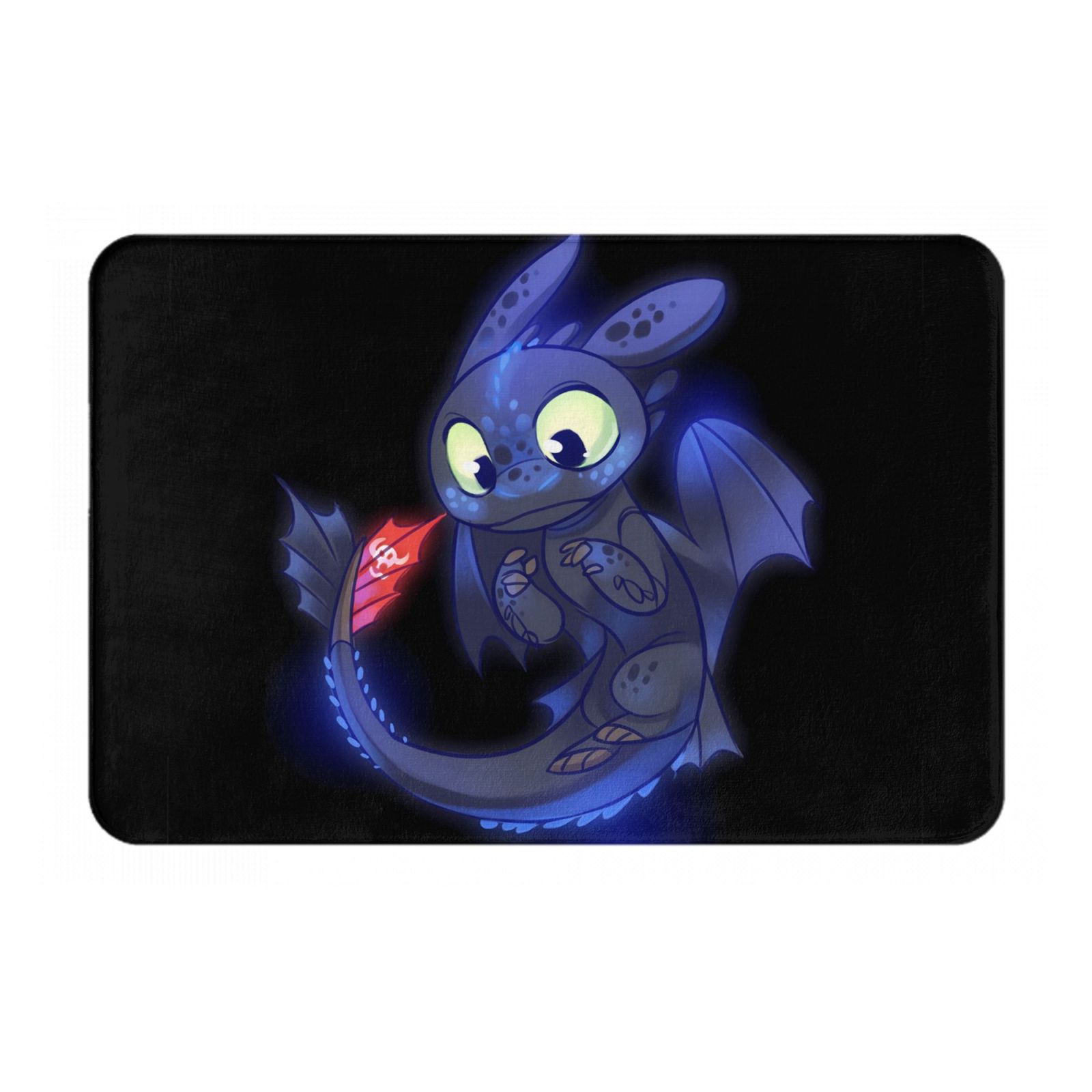 Toothless Night Fury How To Train Your Dragon Outdoor Indoor Door Mats