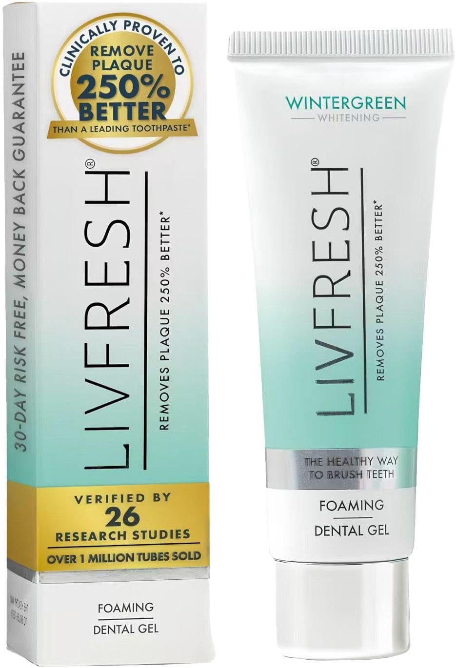 Toothpaste Gel， Clinically Proven to Remove Plaque 250% Better ...