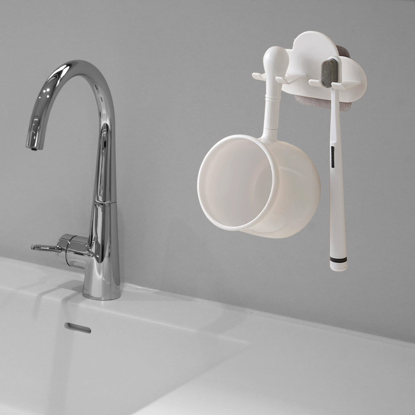 Toothpaste Holder Mug, Couples Travel Cup, Stainless Steel Material ...