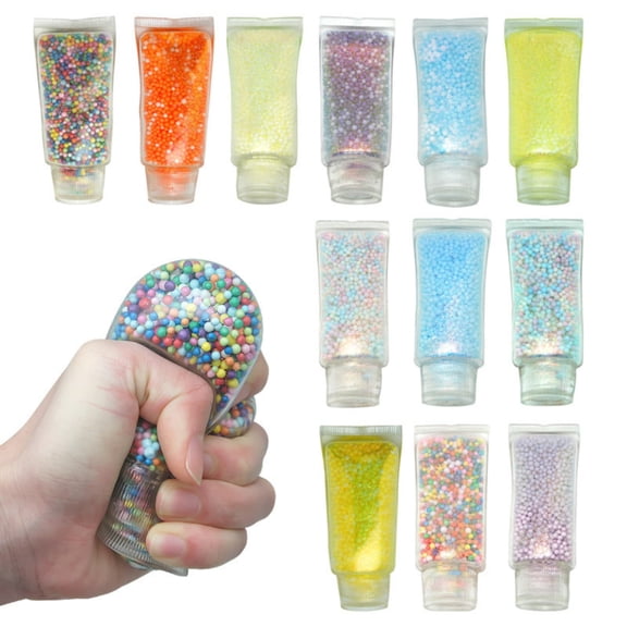 Toothpaste Shape Stretch Stress Reliever, Pull and Squeeze Decompression Gadget for Desk Calming