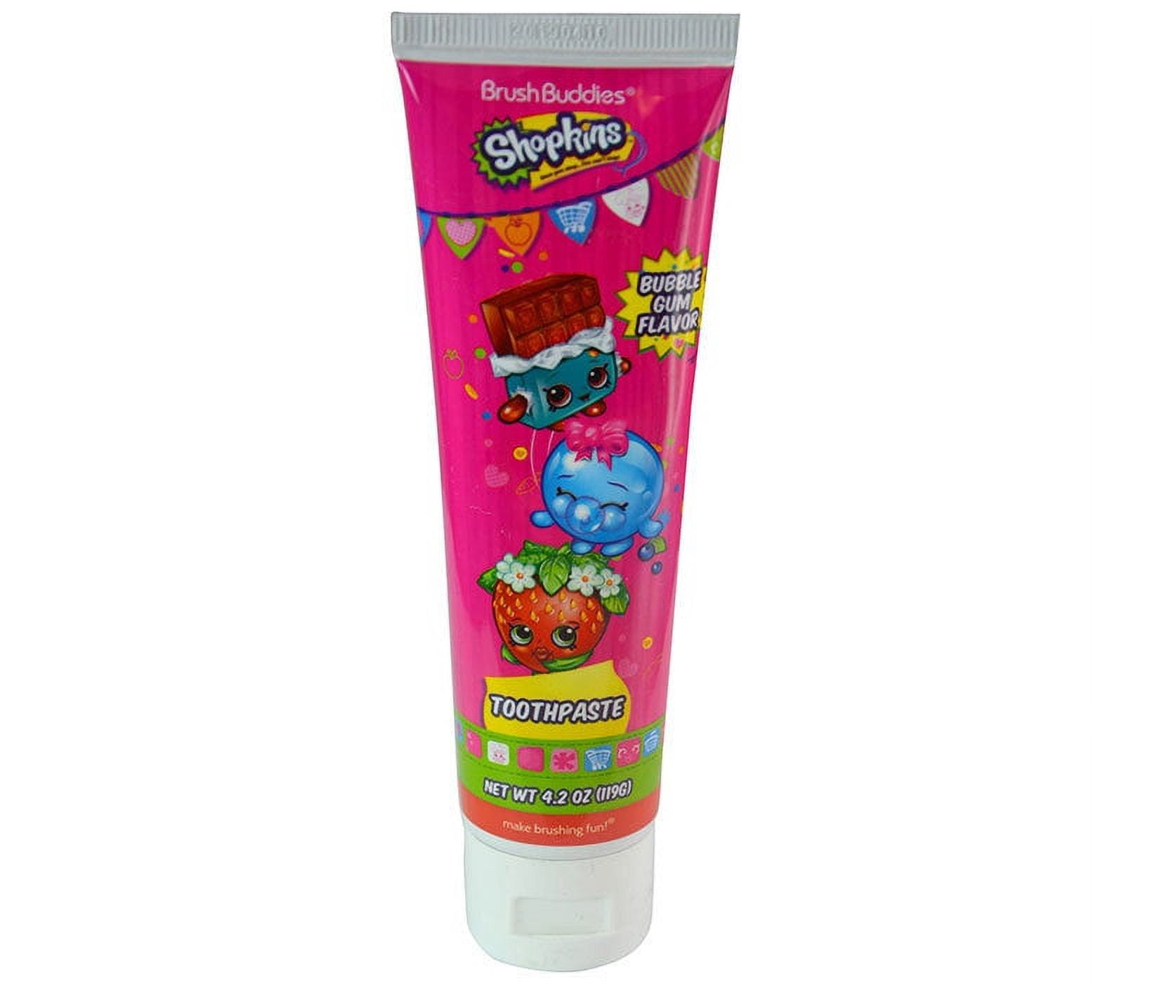 Toothpaste Shopkins Bubble Gum Flavored Toothpaste (Multipack of 3