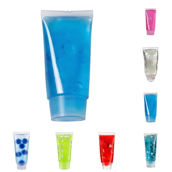 Toothpaste Squeeze Squishy Toys, Slow Rising Sensory Fidget Toys, Soft & Stretchy Toothpaste Cone Squishy Pack for Stress Relief, Summer Sensory Toys Party Favors for Student Adults