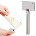 thumbnail image 1 of Toothpaste Squeezer, 1 Pack Metal Tube Squeezer Key Stainless Steel Toothpaste Roller Tube Wringer,Toothpaste Squeezer Tube Wringers for Toothpaste Paint Cosmetic Cream Dye Home Use,square, 1 of 4
